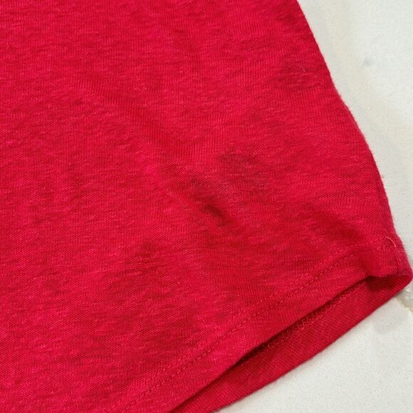 Jessica Simpson | Women’s Embroidered Red Pink Tank Top Sleeveless Blouse - Picture 6 of 9